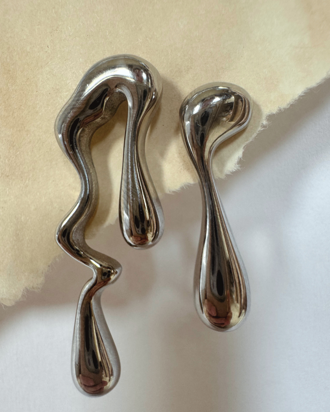 Close up of the 'Vice Versa' studs available at North and Five. 
